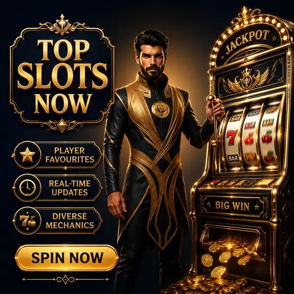 Spieler dreht Walzen bei Top Slots Players Are Spinning Right Now Spielautomaten-Arcade