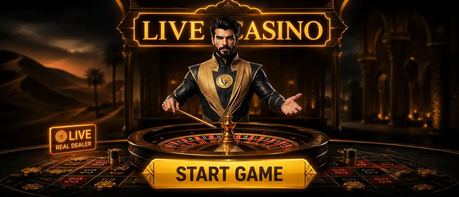 SpinSahara Live Casino